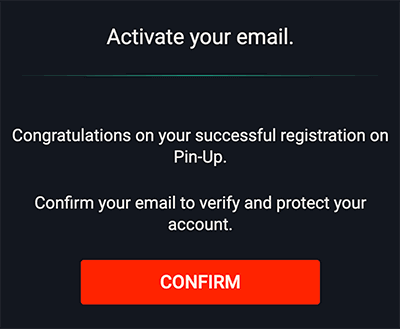 Rеgіѕtrаtіοn Сοnfіrmаtіοn