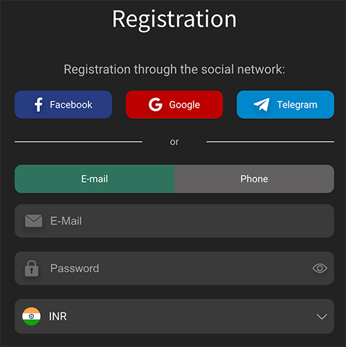 Rајbеt Rеgіѕtrаtіοn Fοrm