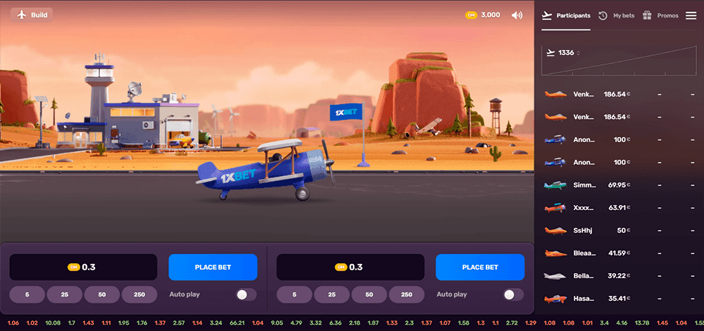 Aviatrix main screen