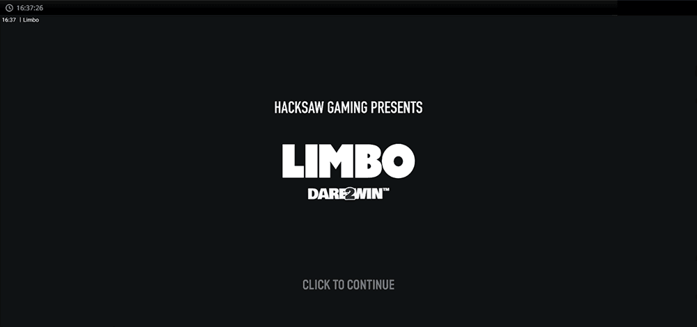 Limbo main screen