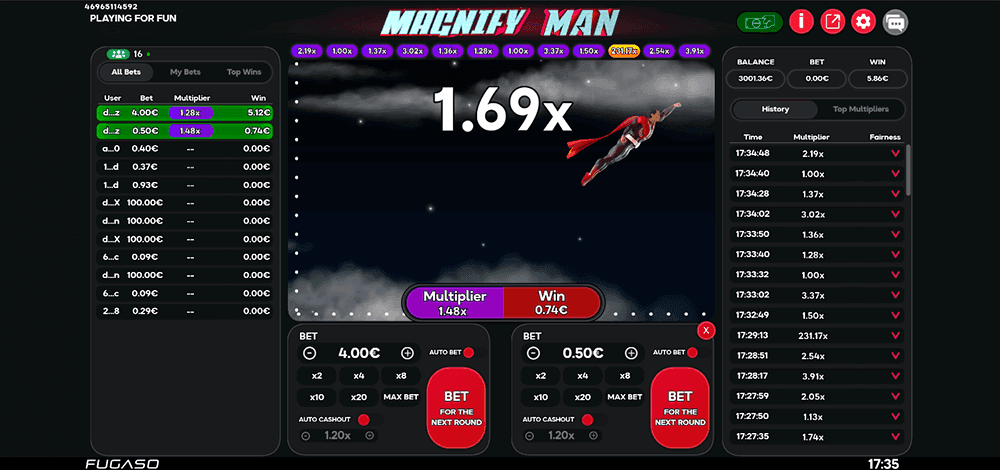 Magnify Man win screen