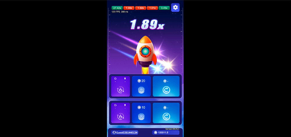 Rocket Crash gameplay