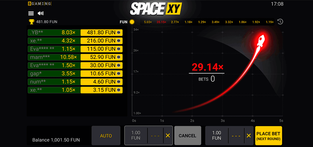 SpaceXY gameplay