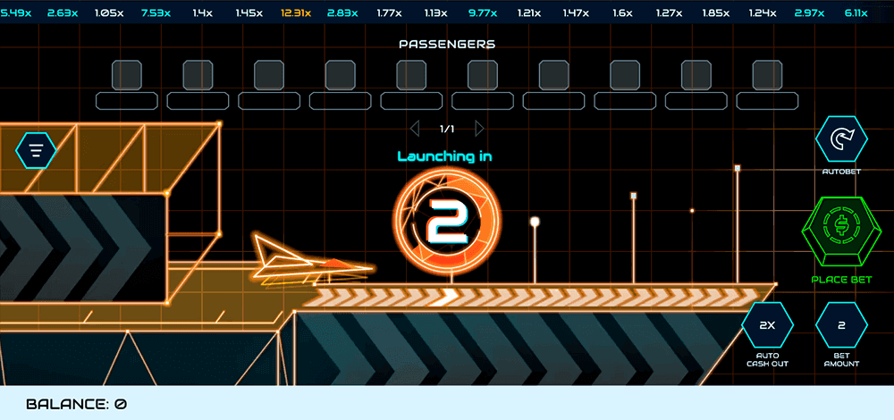 Thunder Crash starting the game